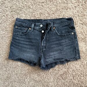 Levi’s Black Denim Shorts